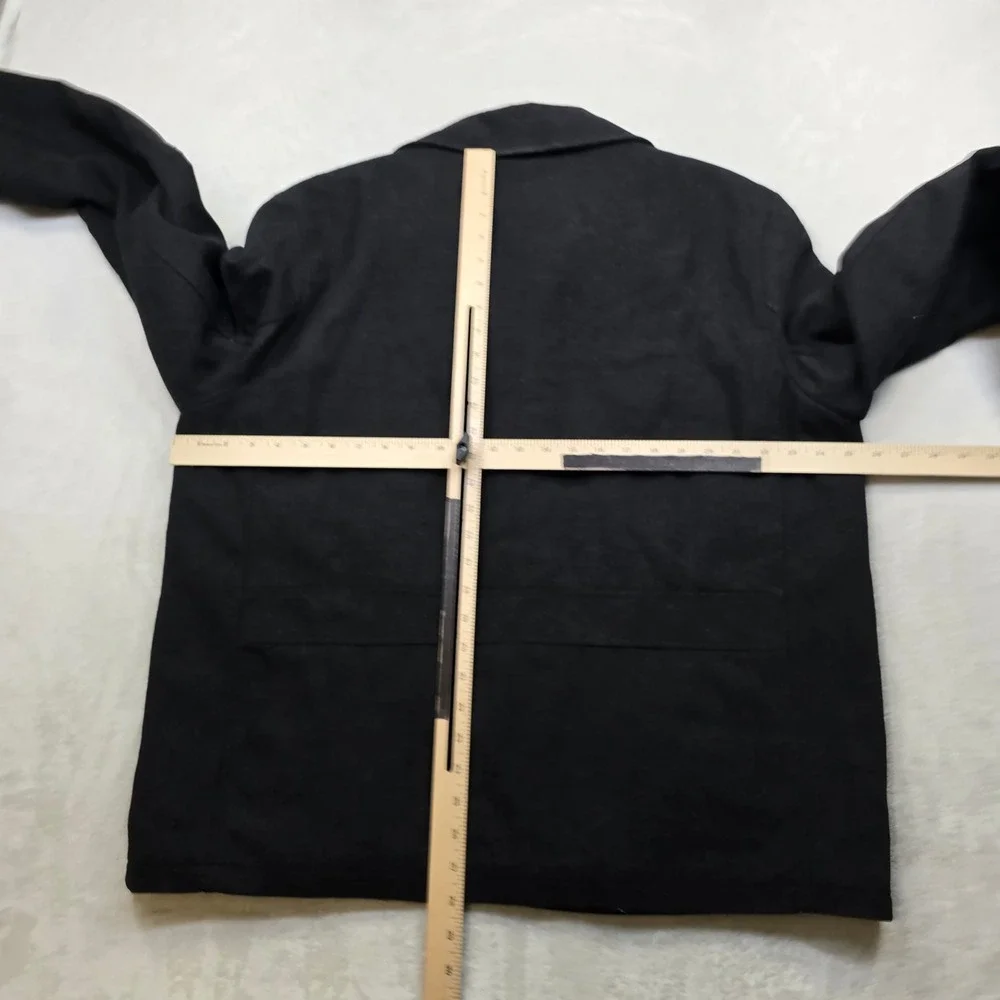 Levi Strauss Wool Bomber Jacket Mens‎ XL Dark Gray Zip Quilted Lined